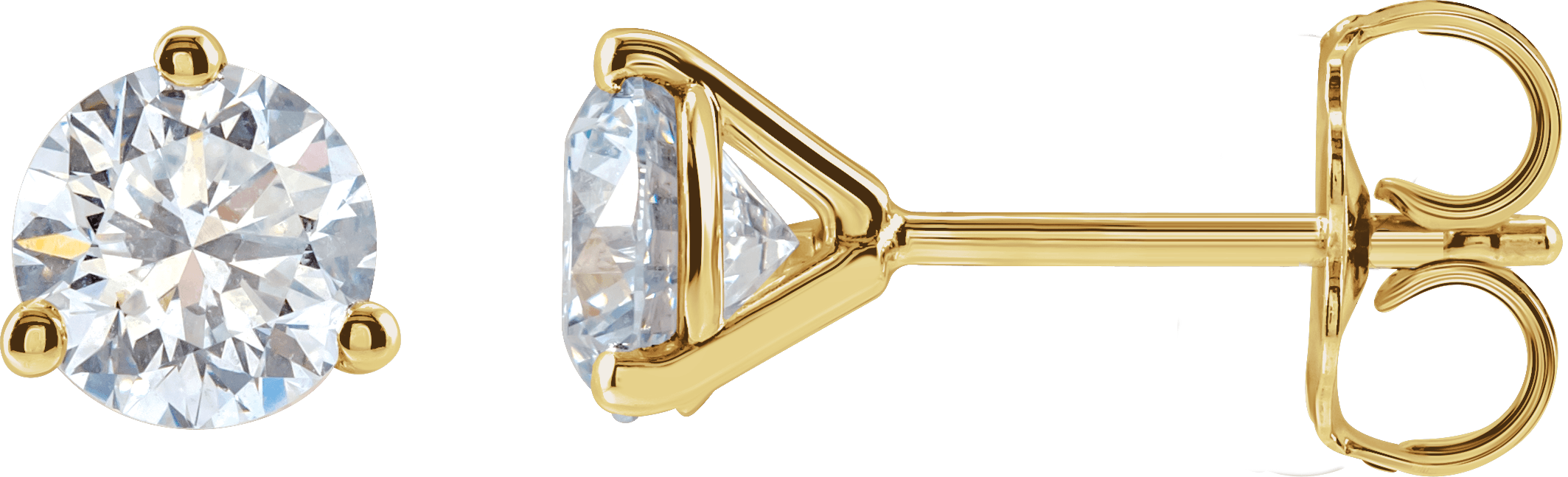 Diamond Solitaire Studs