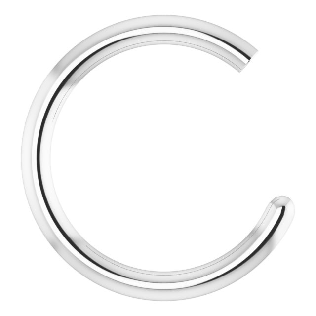Round Wire Nose Ring Component