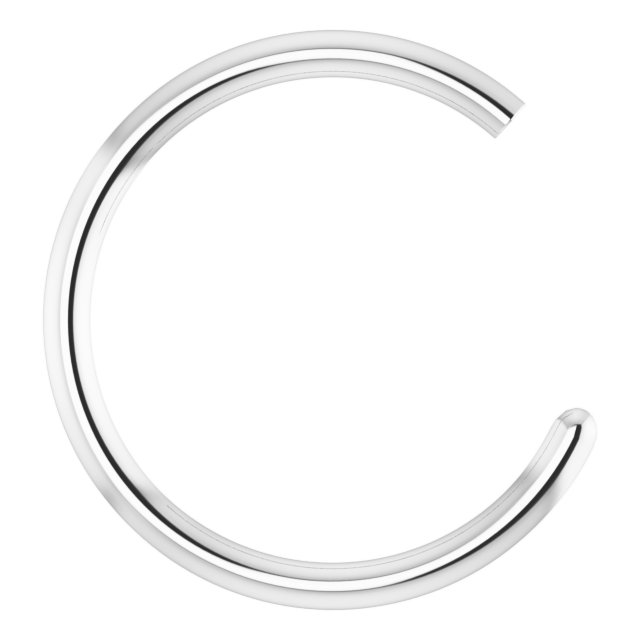 Round Wire Nose Ring Component