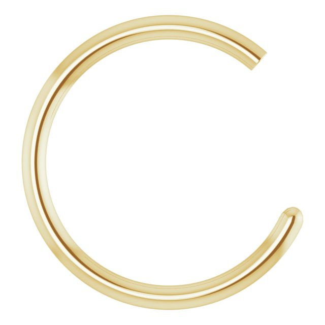 Round Wire Nose Ring Component