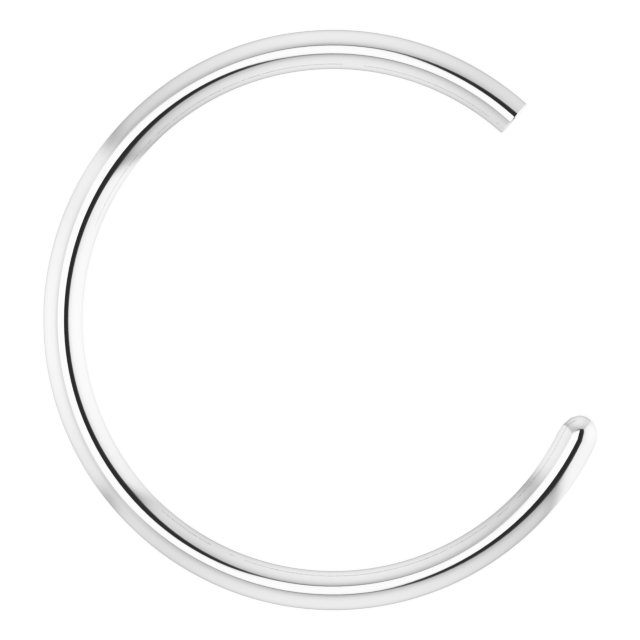 Round Wire Nose Ring Component