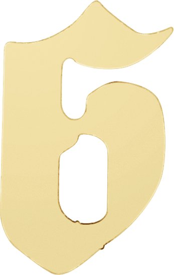 Gothic Numeral Trim