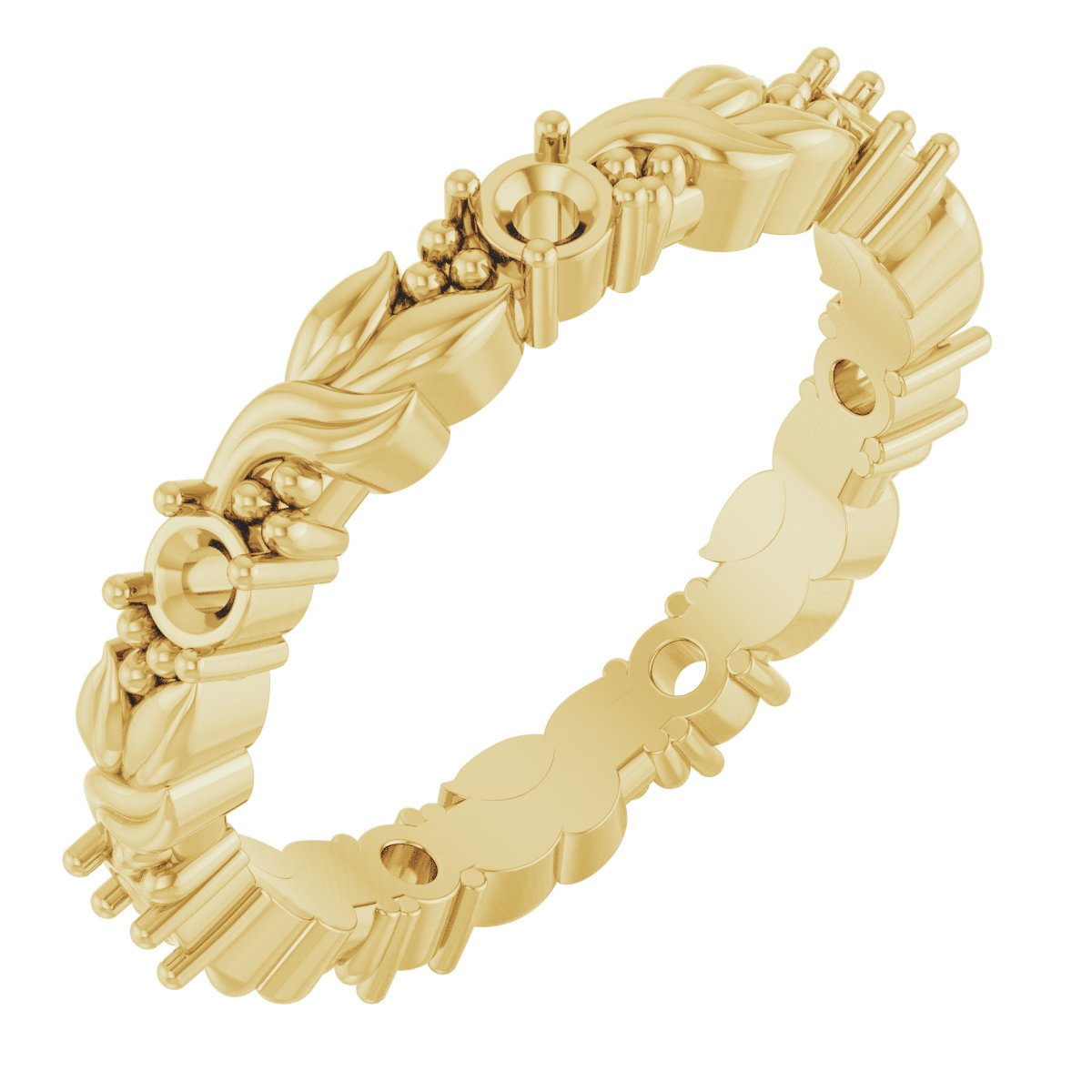 Floral Eternity Band