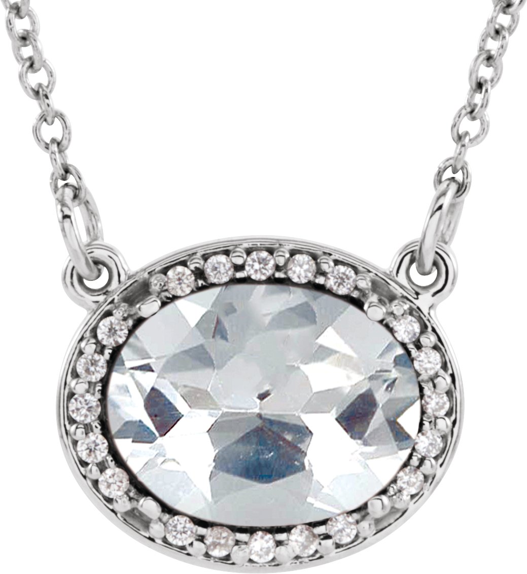 14k White Gold