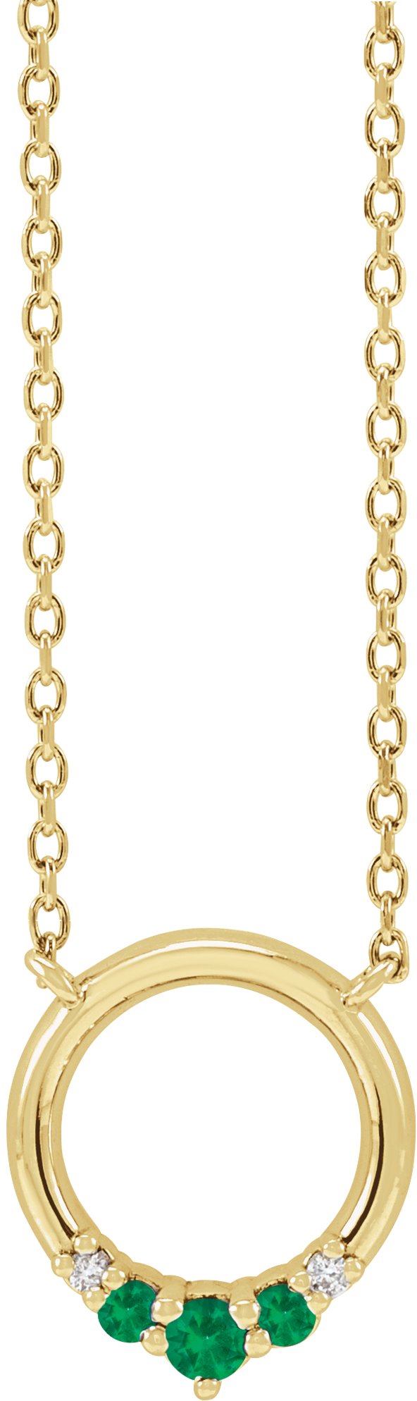 Circle Necklace or Center