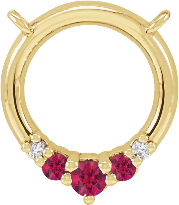 Circle Necklace or Center