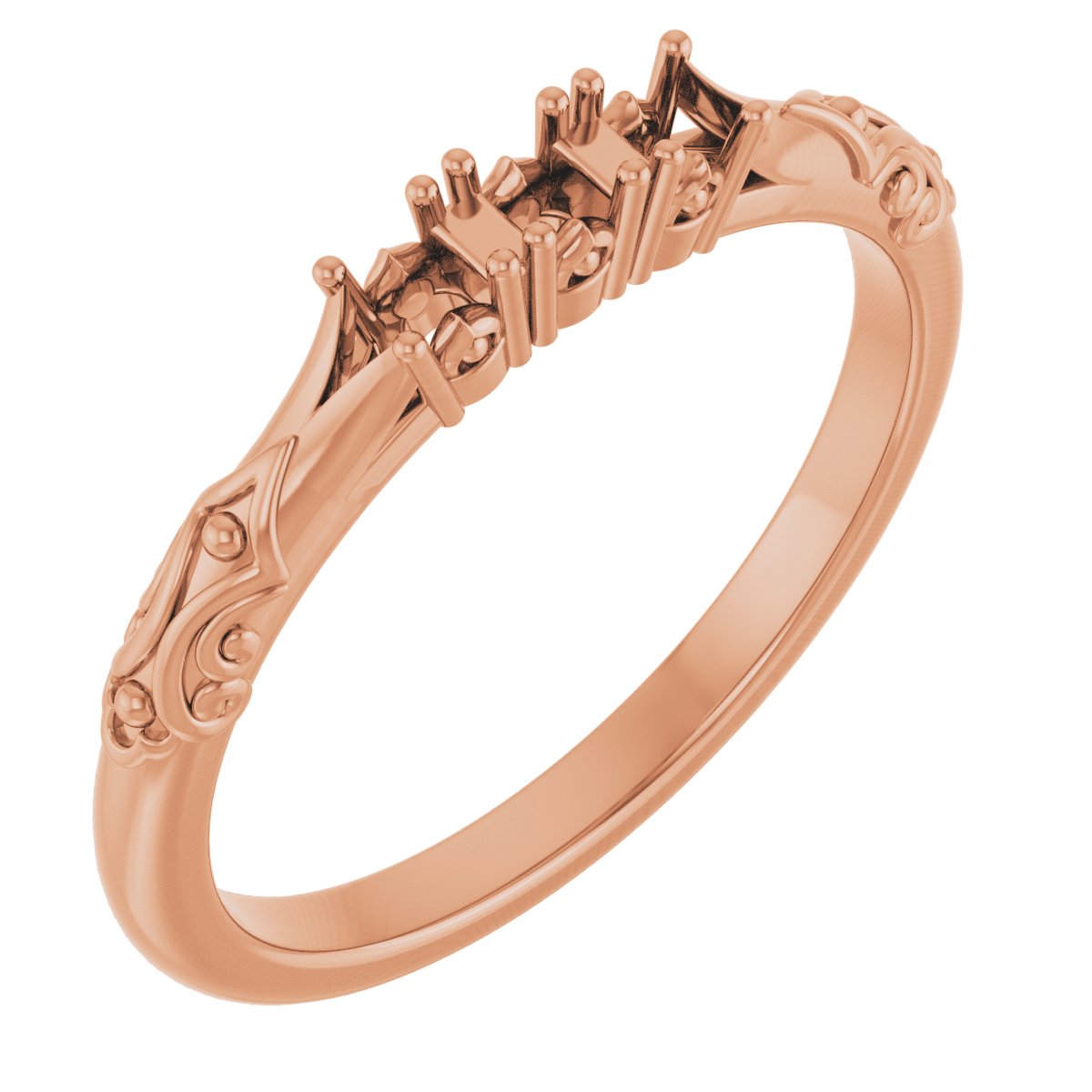 Three-Stone Anniversary Band