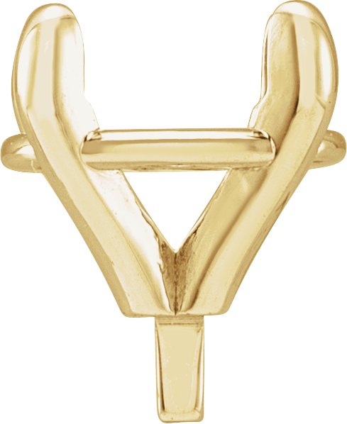 Pre-Notched Claw-Prong Peg Setting