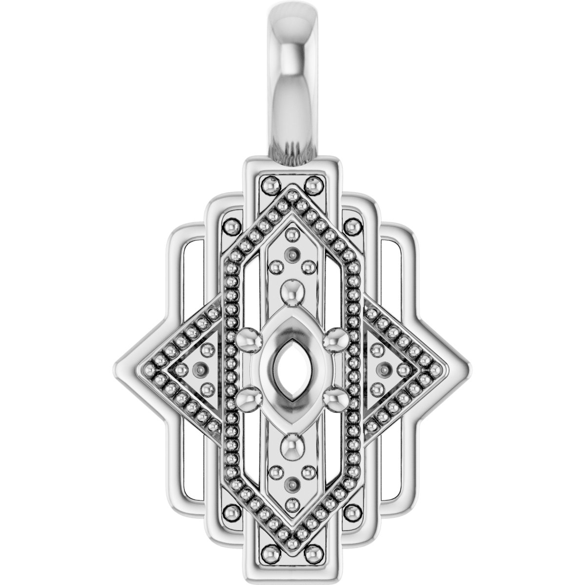 14k White Gold