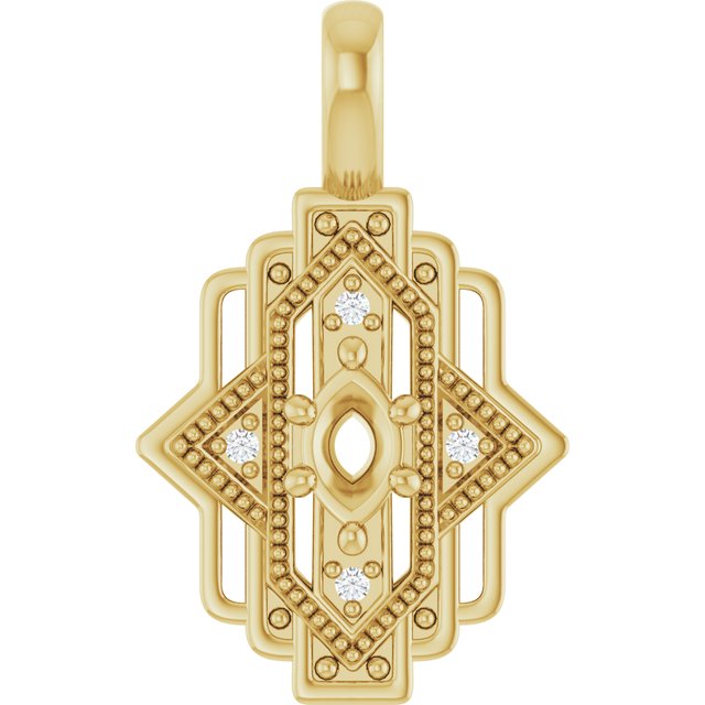 14k Yellow Gold