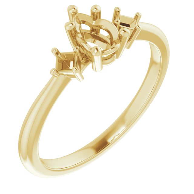 14k Yellow Gold