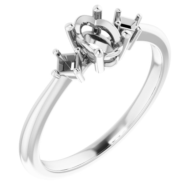 14k White Gold