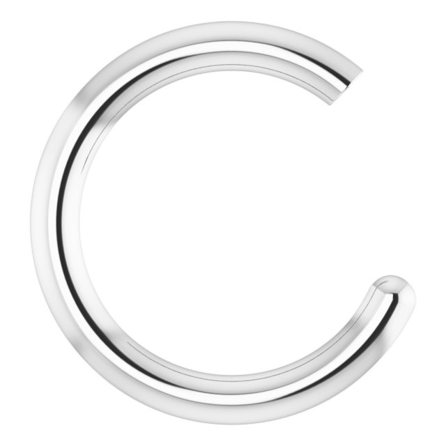 Round Wire Nose Ring Component