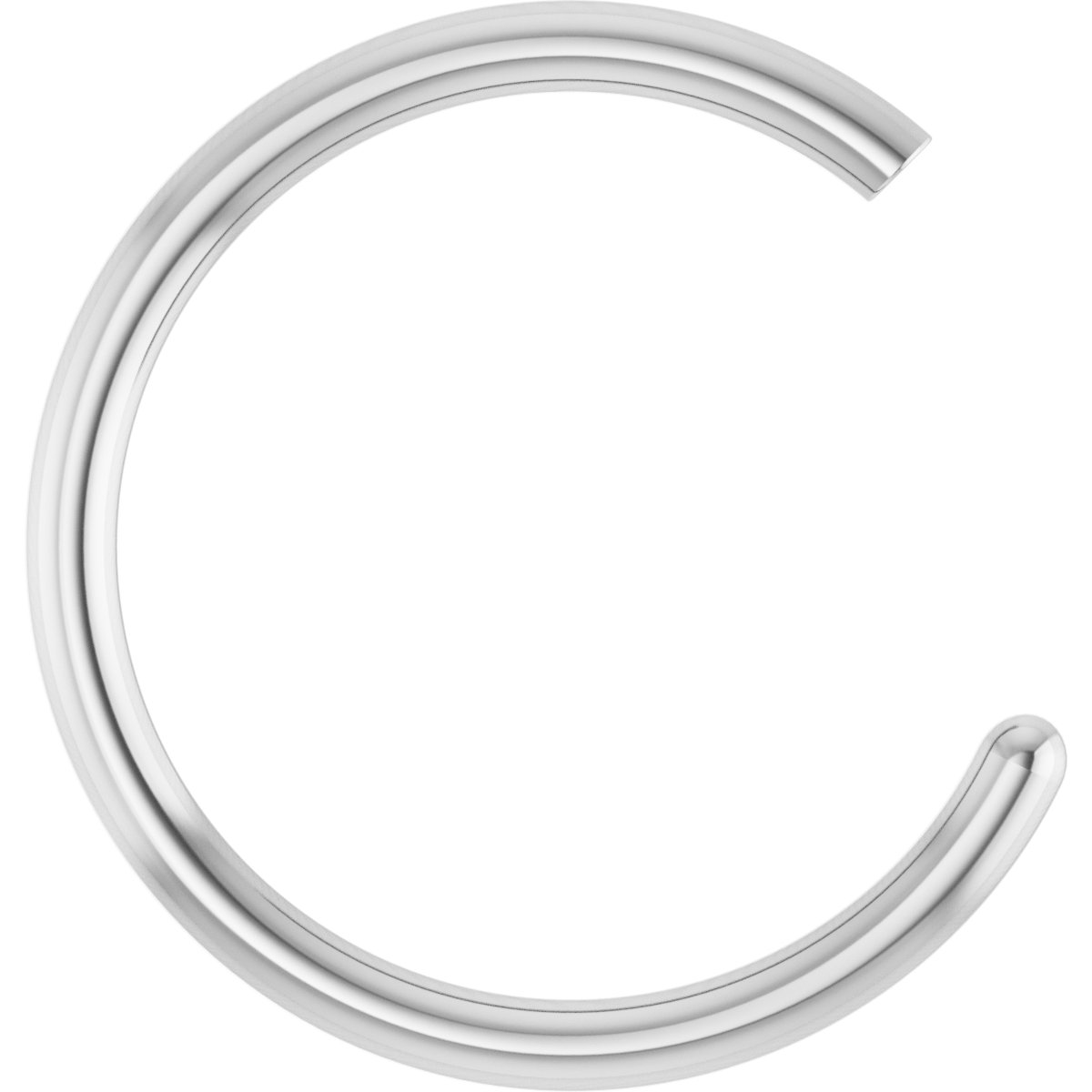 Round Wire Nose Ring Component