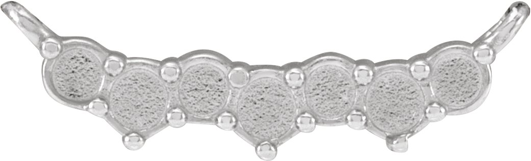 Rose-Cut Scattered Necklace or Center