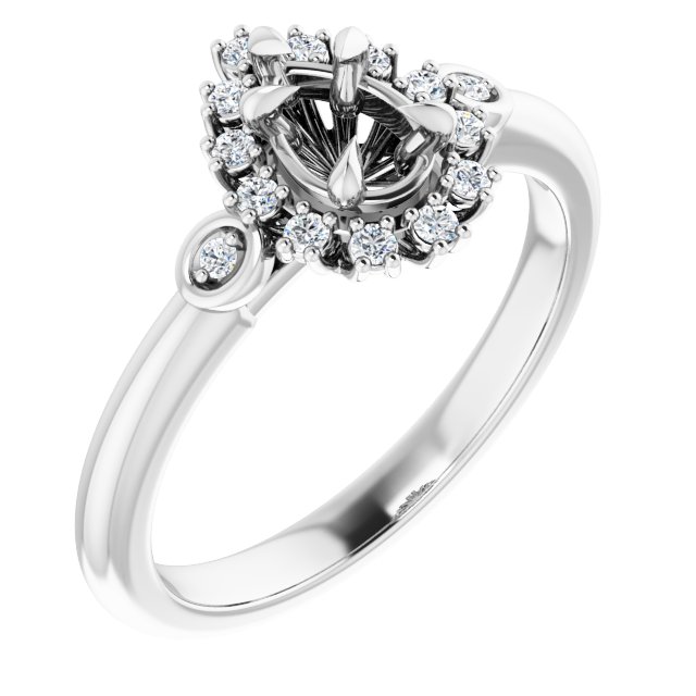 14k White Gold
