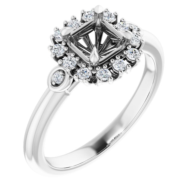 14k White Gold