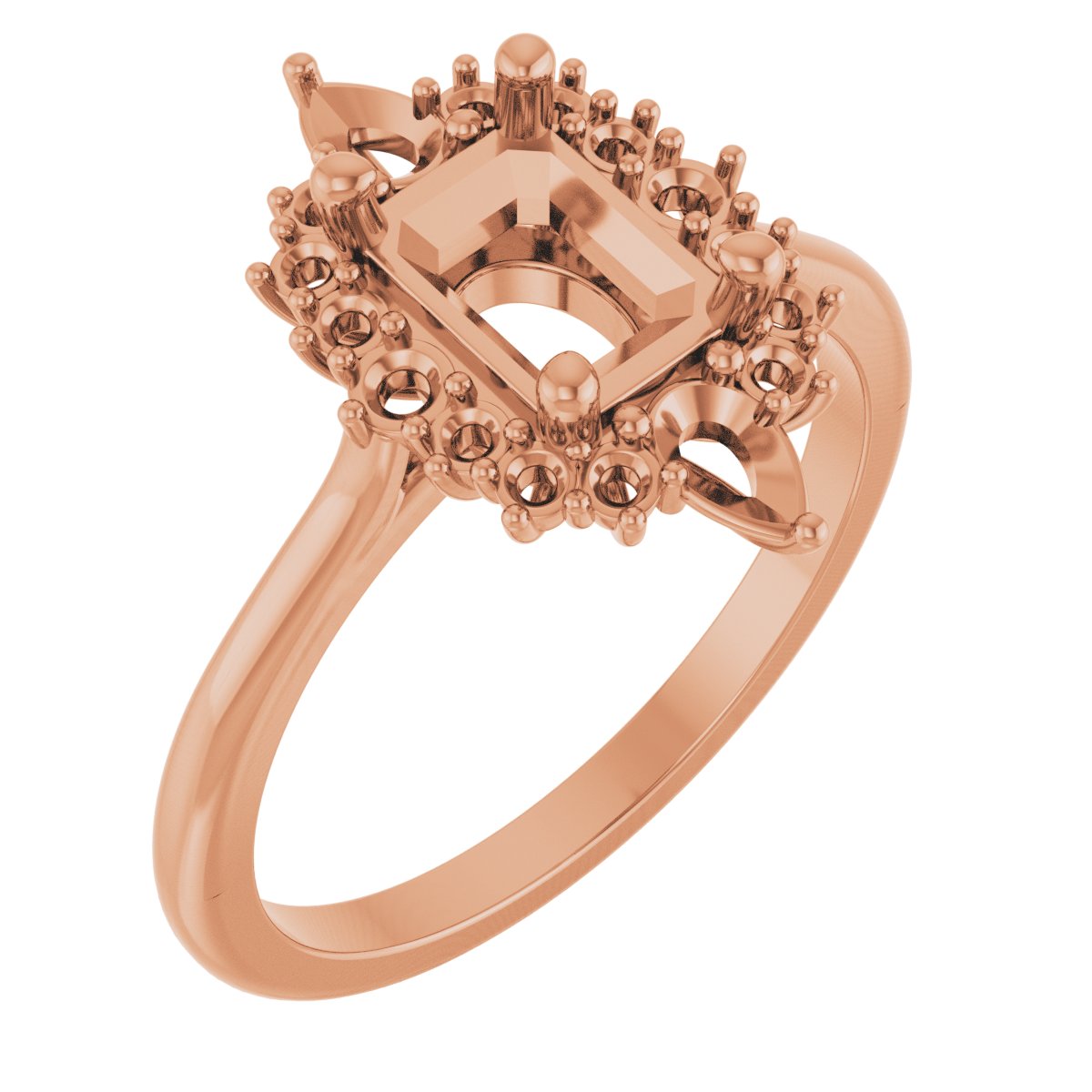 Halo-Style Engagement Ring or Band