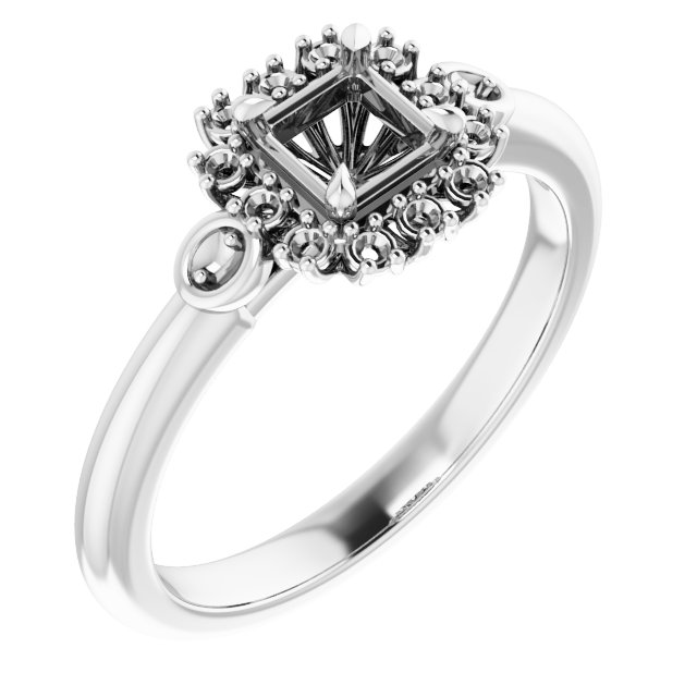 Halo-Style Engagement Ring
