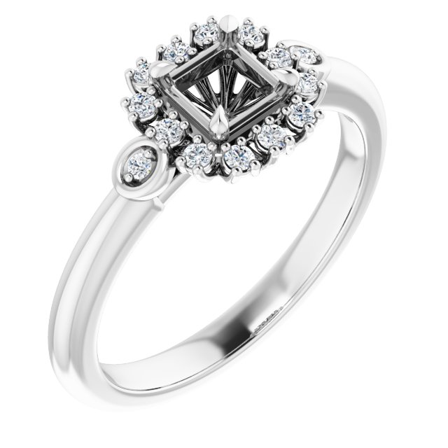 14k White Gold
