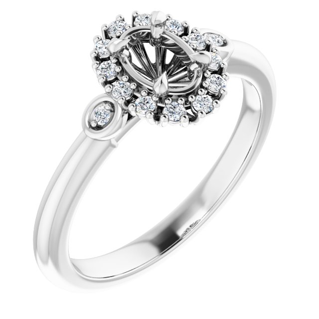 14k White Gold