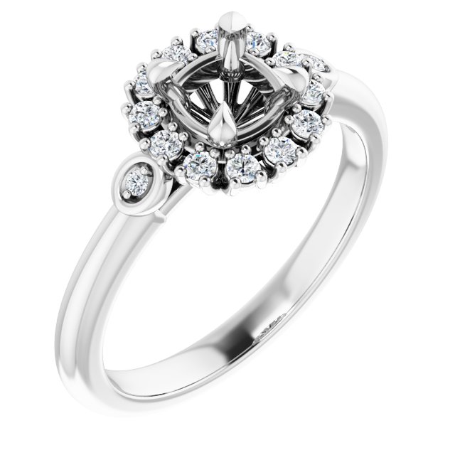 14k White Gold