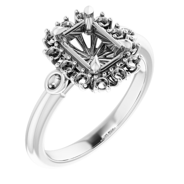 Halo-Style Engagement Ring