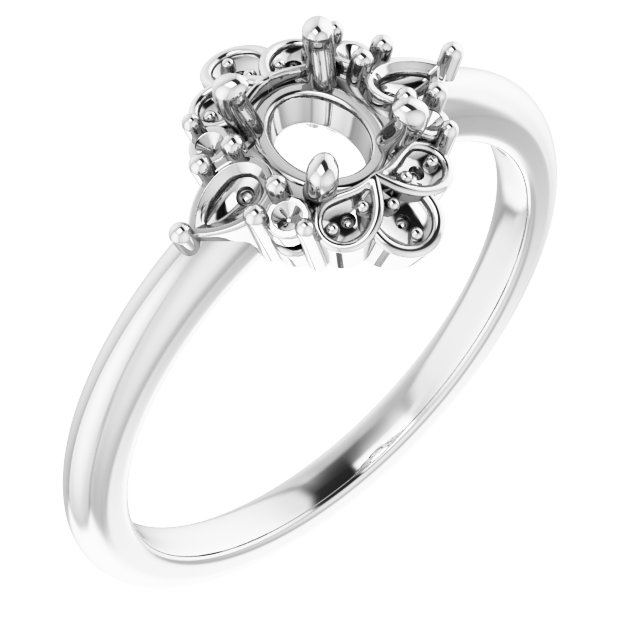 14k White Gold