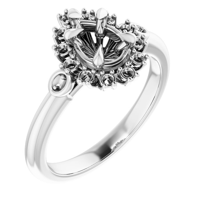 Halo-Style Engagement Ring