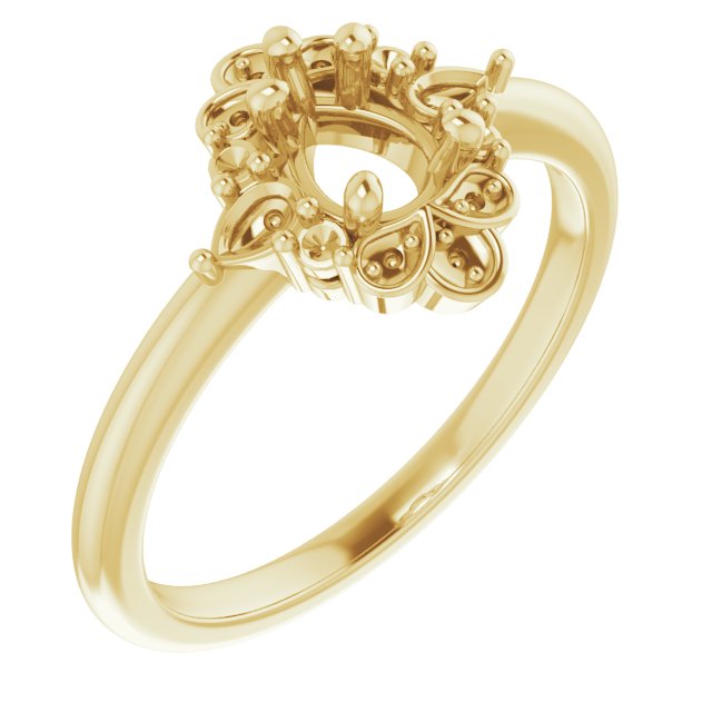 14k Yellow Gold