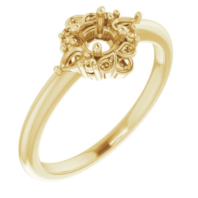 14k Yellow Gold