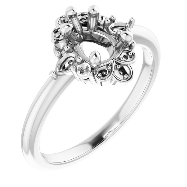 Halo-Style Ring