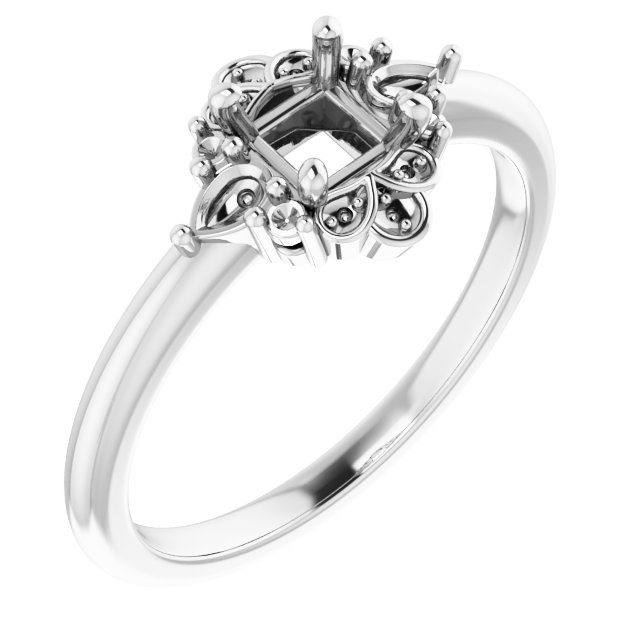 14k White Gold