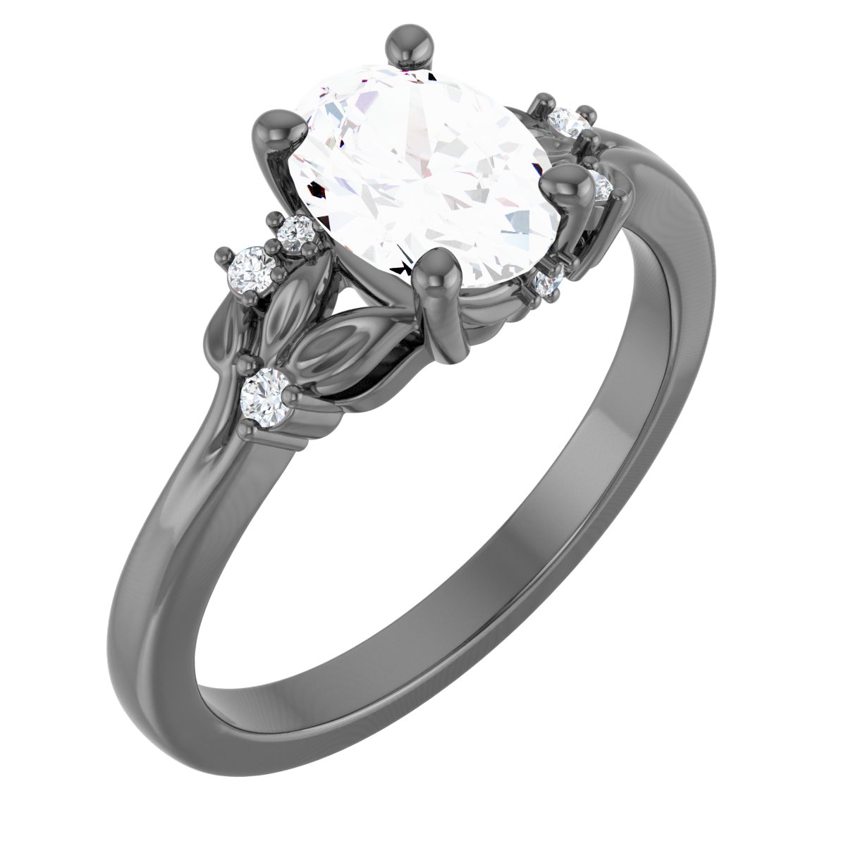 Floral-Inspired Engagement Ring or Band