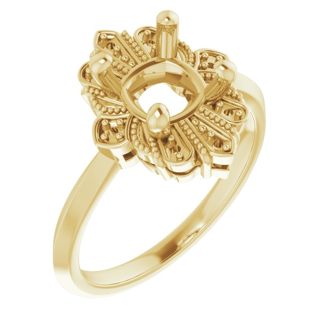 Halo-Style Ring