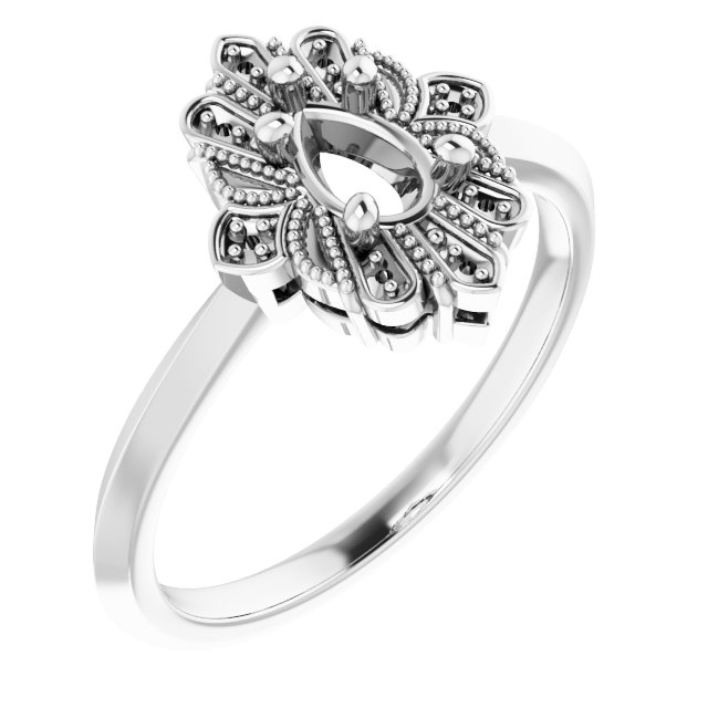 Halo-Style Ring