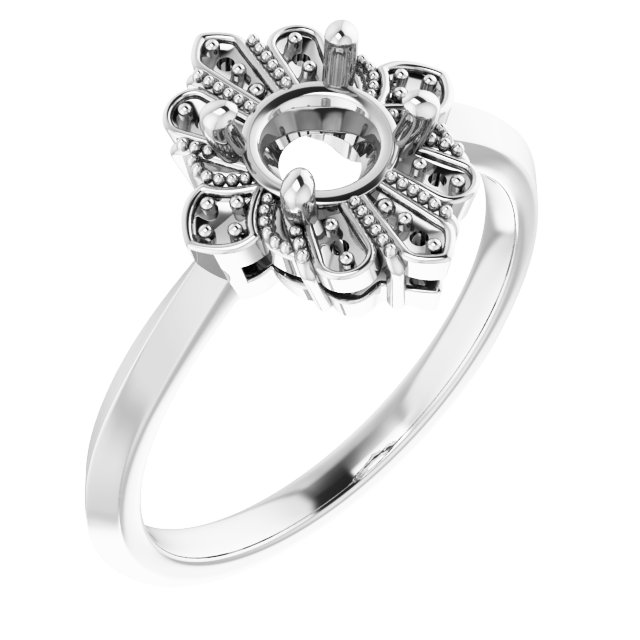 Halo-Style Ring