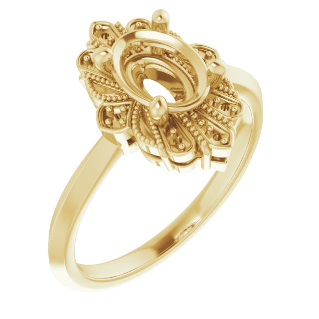 Halo-Style Ring
