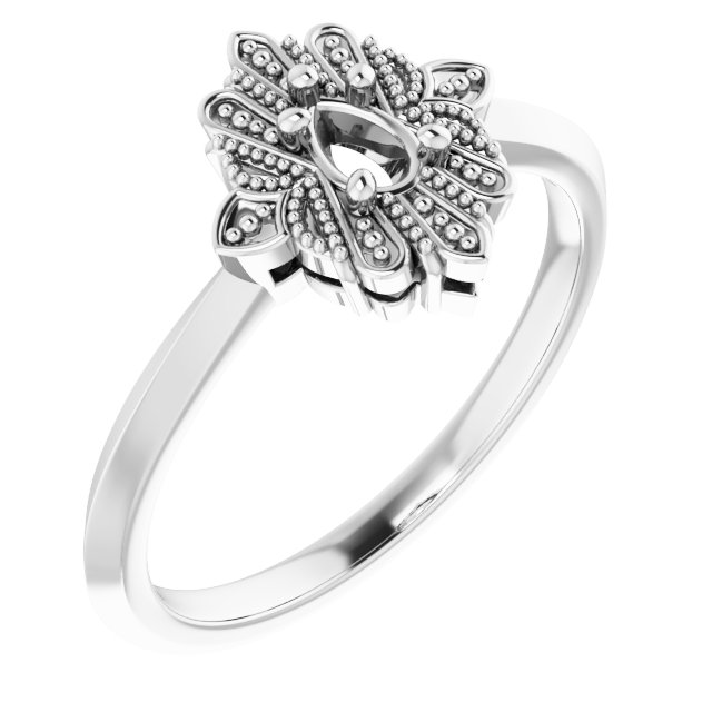 Halo-Style Ring