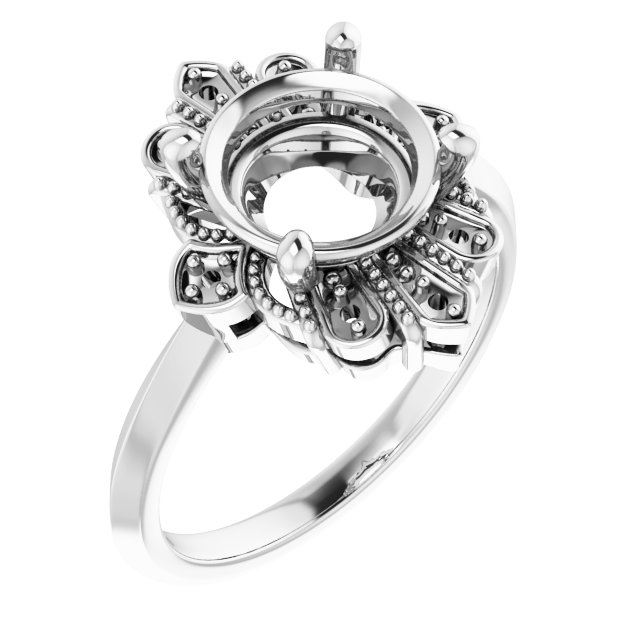 Halo-Style Ring