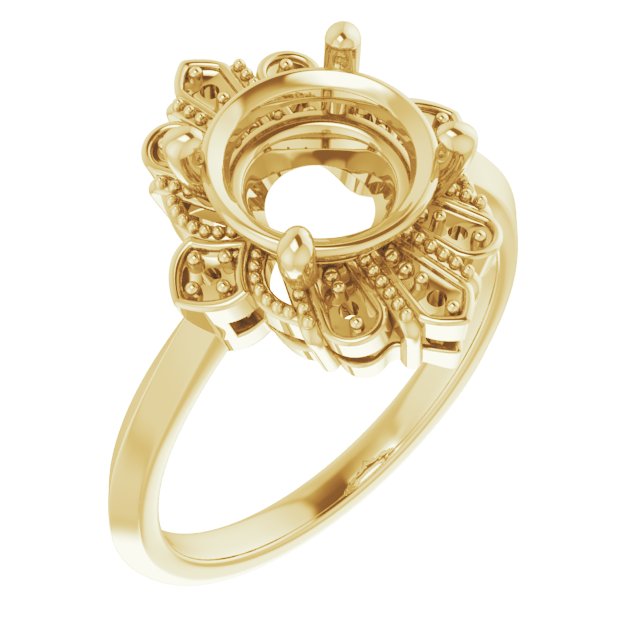 Halo-Style Ring
