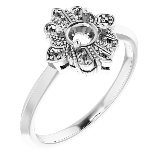 Halo-Style Ring