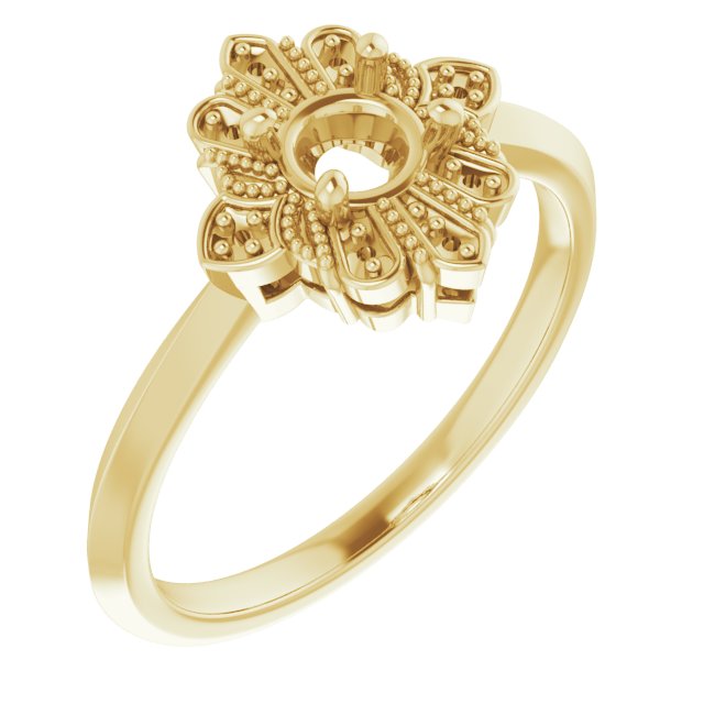 Halo-Style Ring