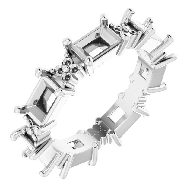 Floral Eternity Band