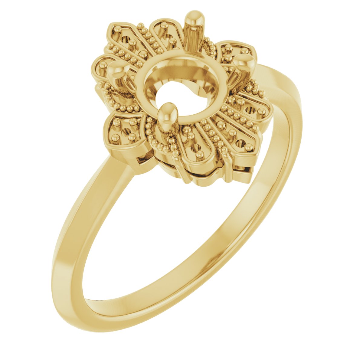 Halo-Style Ring