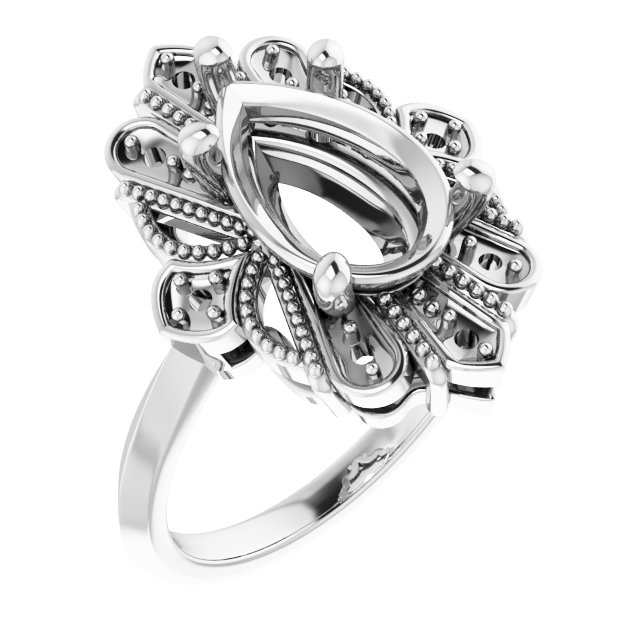Halo-Style Ring
