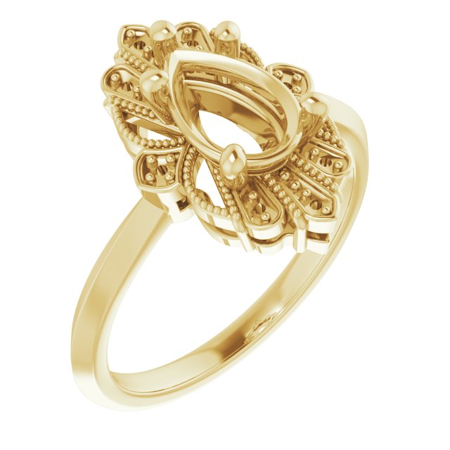 Halo-Style Ring