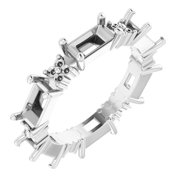 Floral Eternity Band