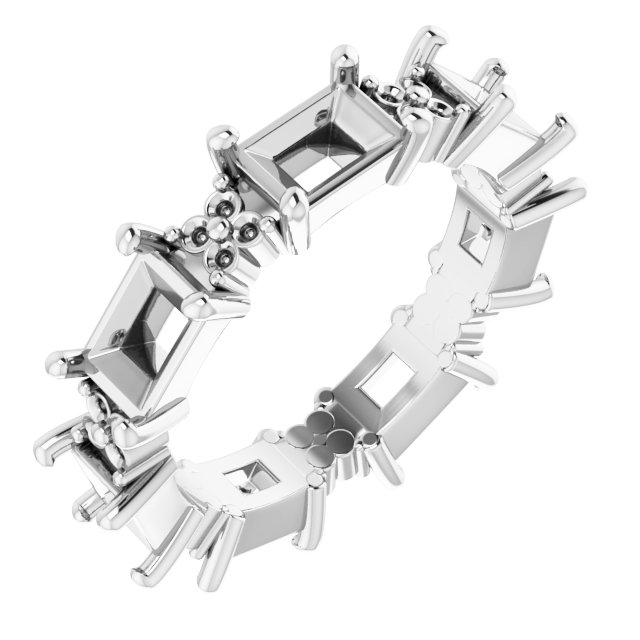Floral Eternity Band