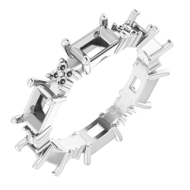 Floral Eternity Band